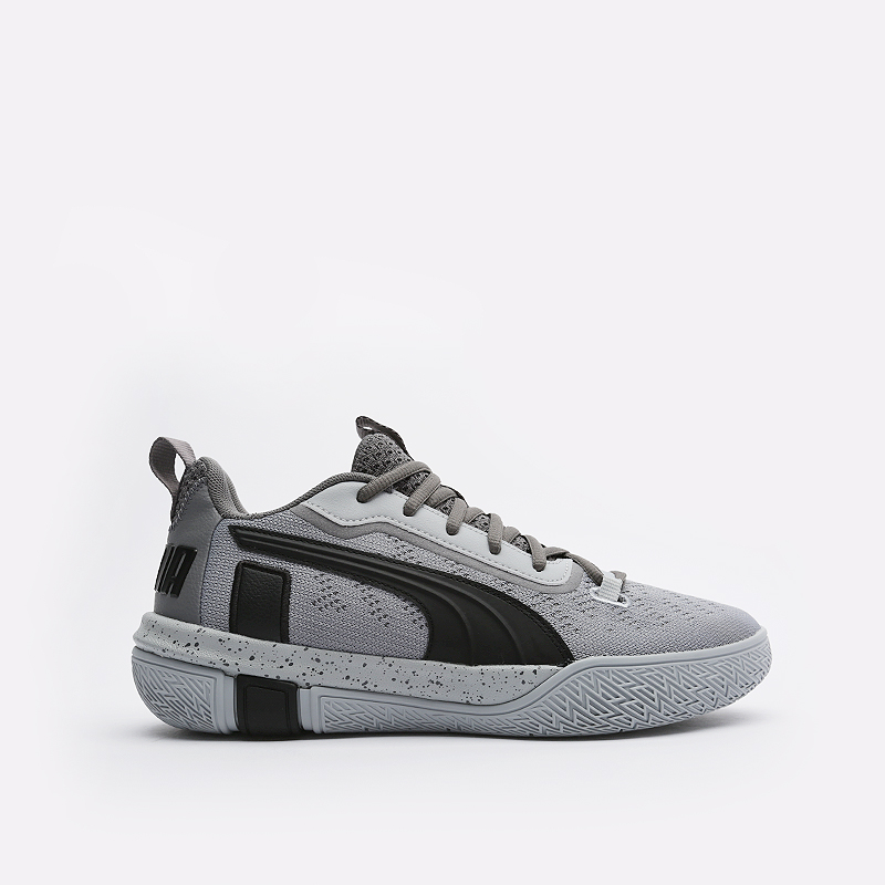 мужские серые баскетбольные кроссовки PUMA Legacy Low 19360101 - цена, описание, фото 1